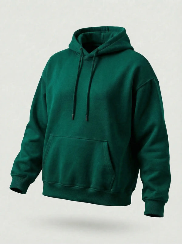 Heavyweight Green Oversized Hoodie