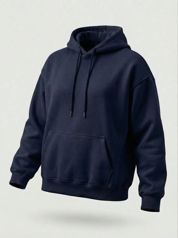 Heavyweight Blue Oversized Hoodie