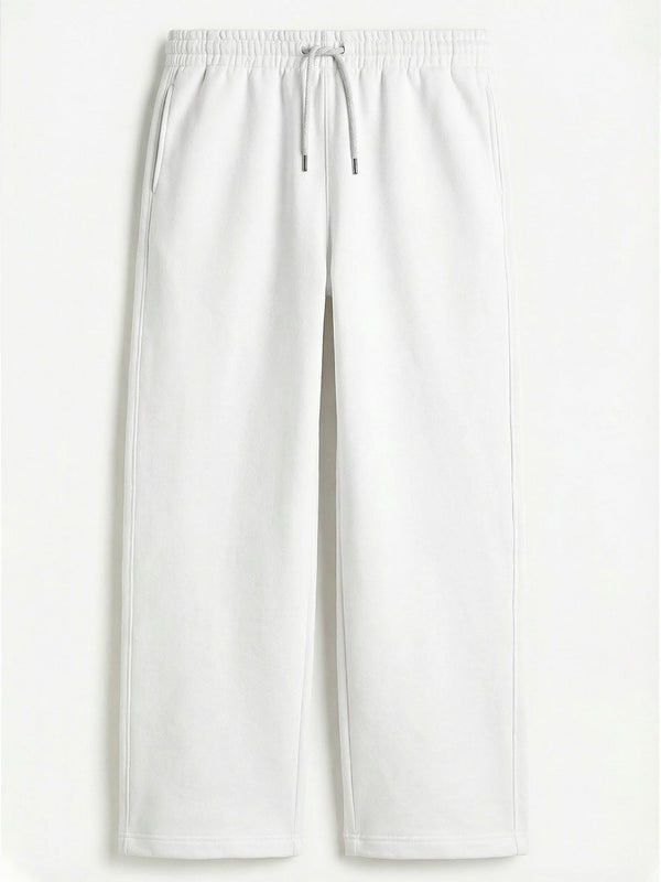 White Oversized Sweatpants