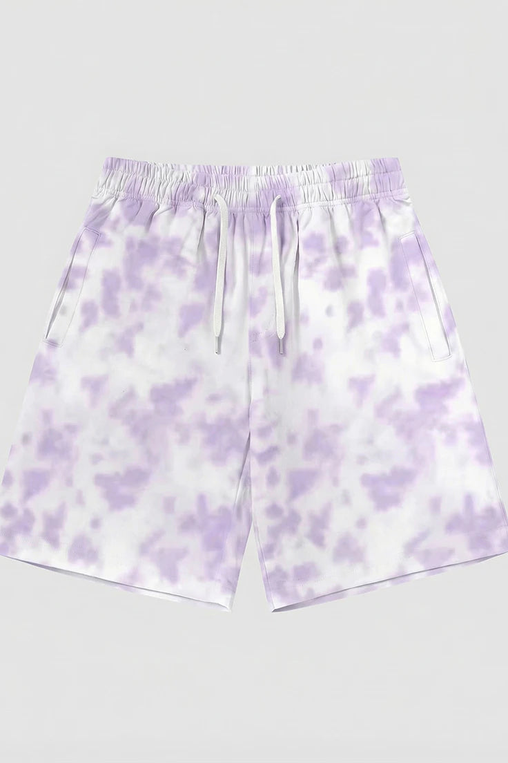 Violet Drip Shorts