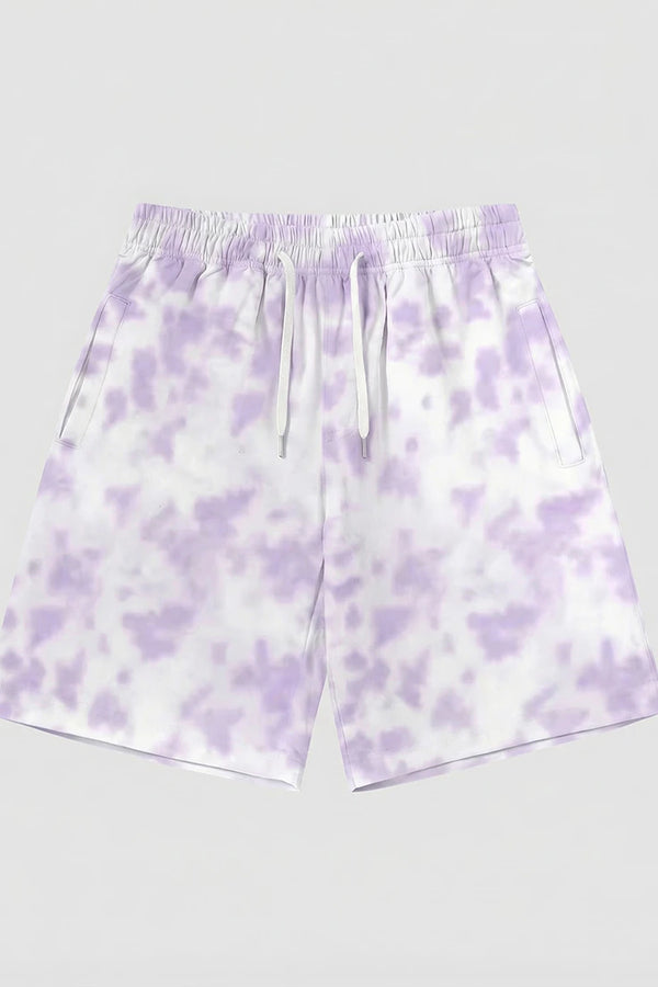 Violet Drip Shorts
