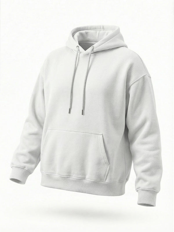 Heavyweight White Oversized Hoodie