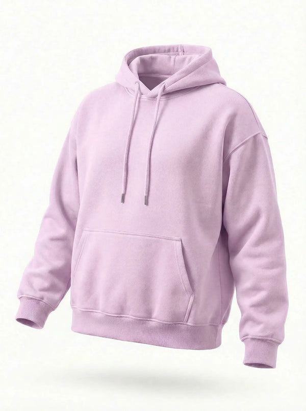 Heavyweight Pink Oversized Hoodie
