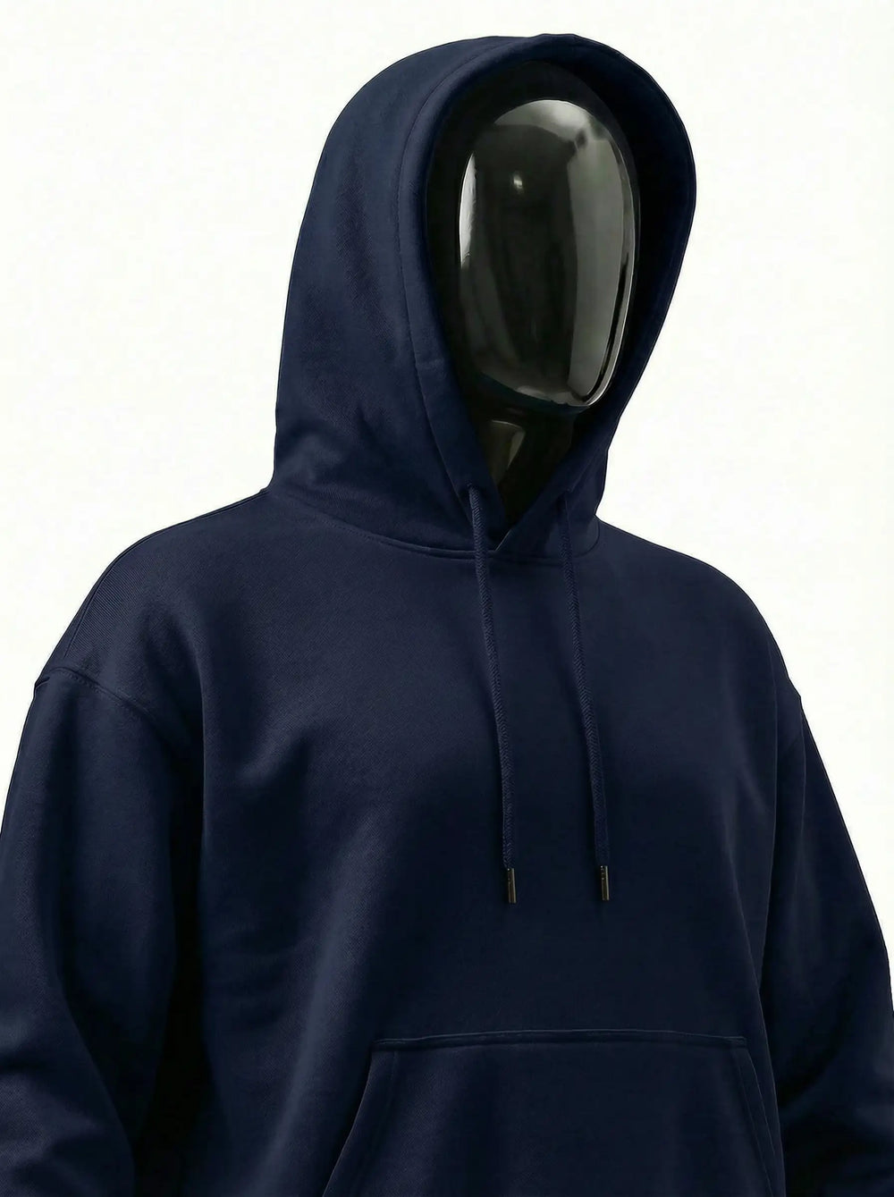 Heavyweight Blue Oversized Hoodie