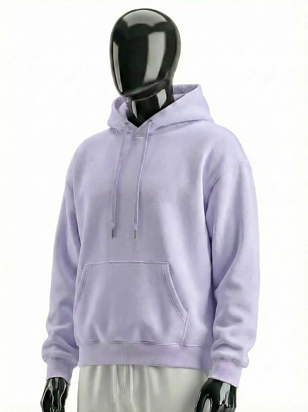 Heavyweight Lavender Oversized Hoodie