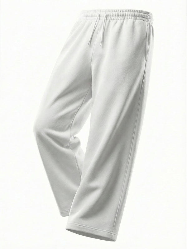 White Oversized Sweatpants