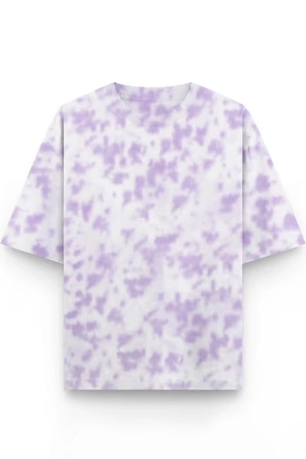 Violet Drip Oversized T-Shirt