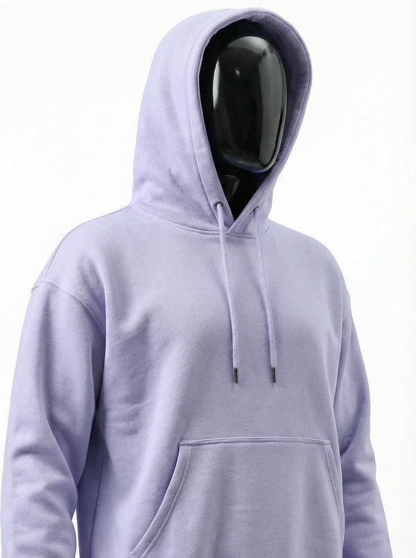 Heavyweight Lavender Oversized Hoodie
